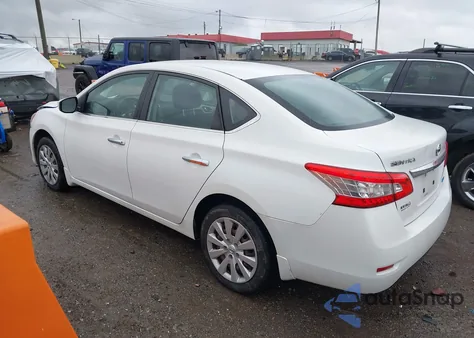 2014 Nissan Sentra Sv из США, поврежденный, VIN 3N1AB7AP5EY339016